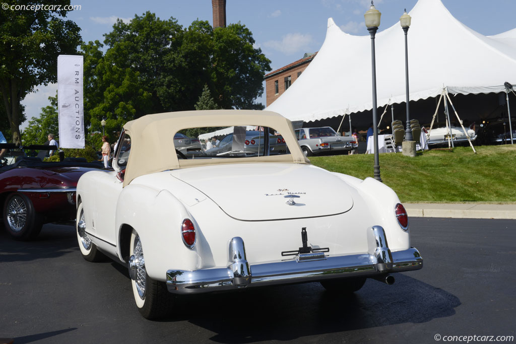 1952 Nash Healey Roadster background image