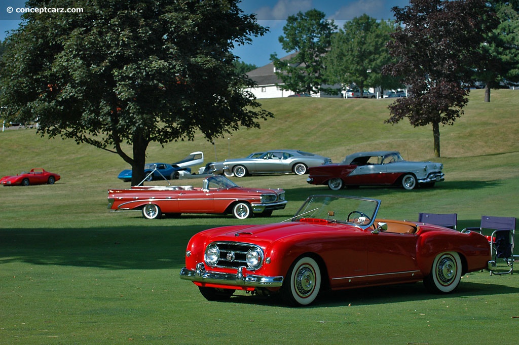 1953 Nash Healey Pininfarina background image