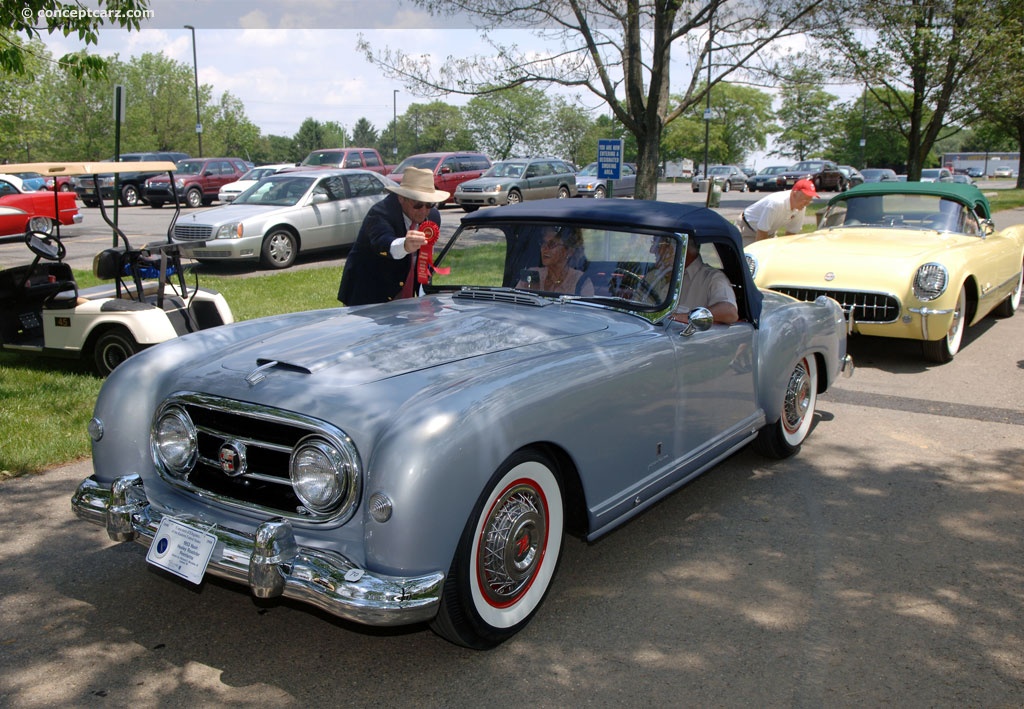 1953 Nash Healey Pininfarina background image
