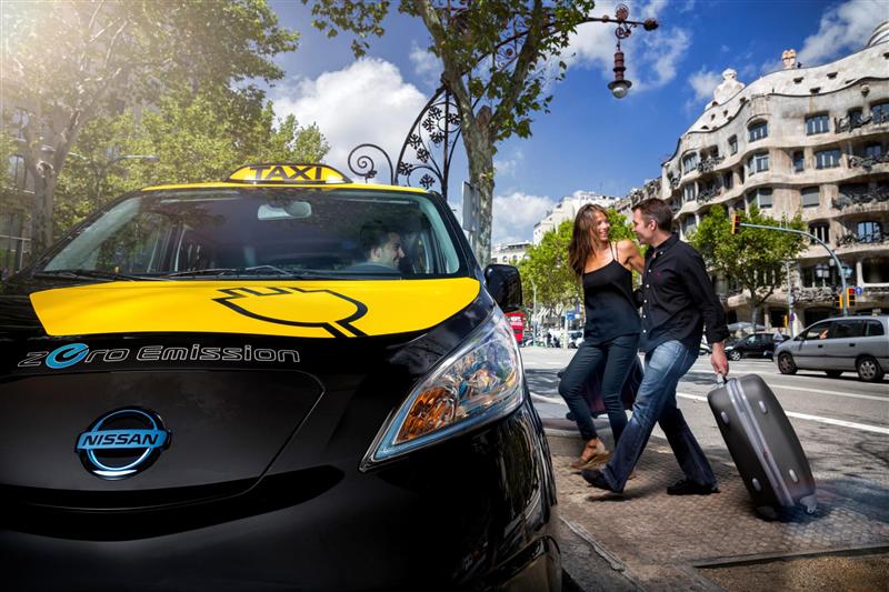 2014 Nissan e-NV200 Electric Barcelona Taxi