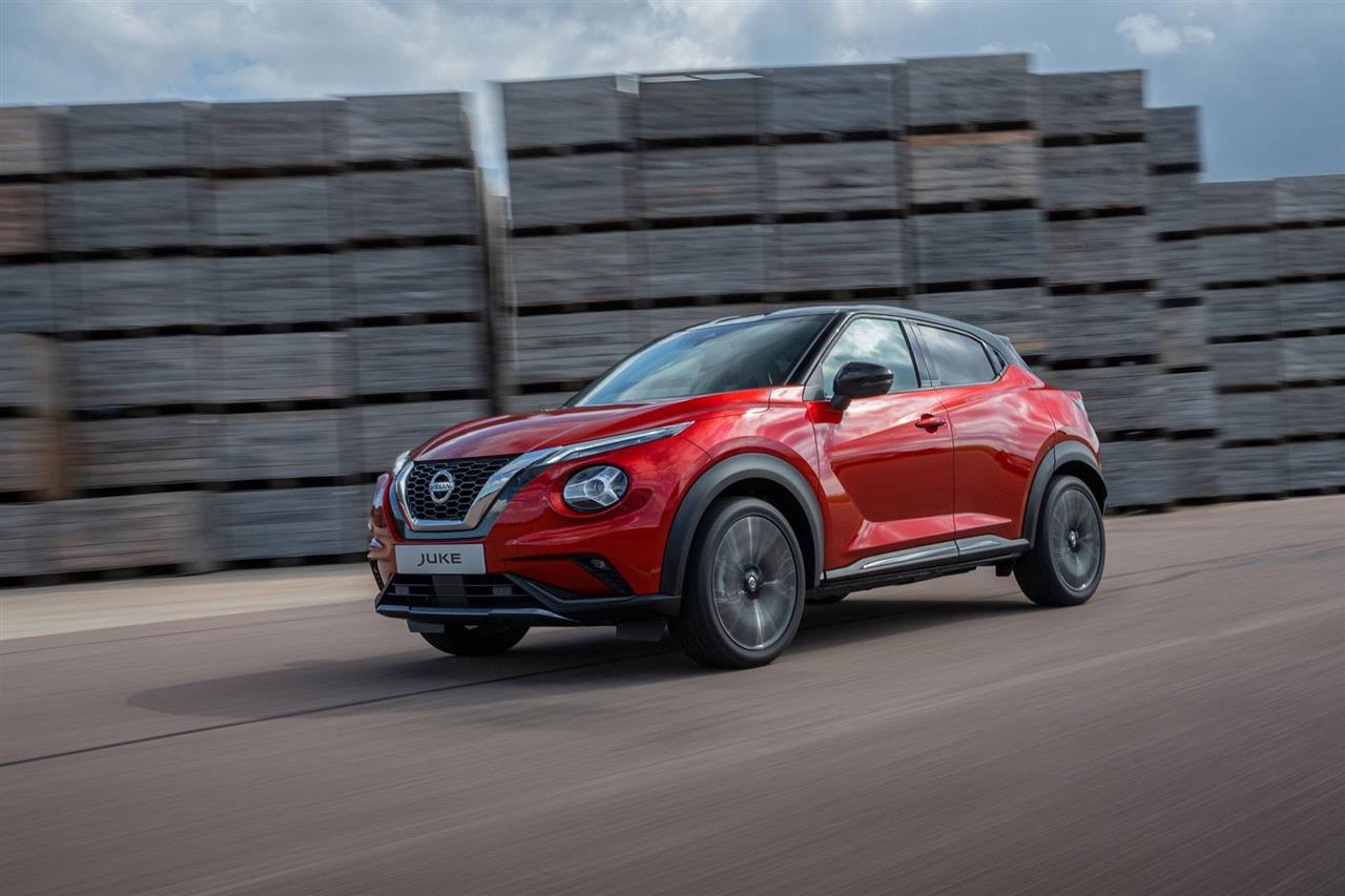 2020 Nissan JUKE technical and mechanical specifications