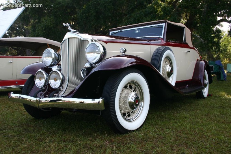 1932 Packard Model 900 Light Eight vehicle information