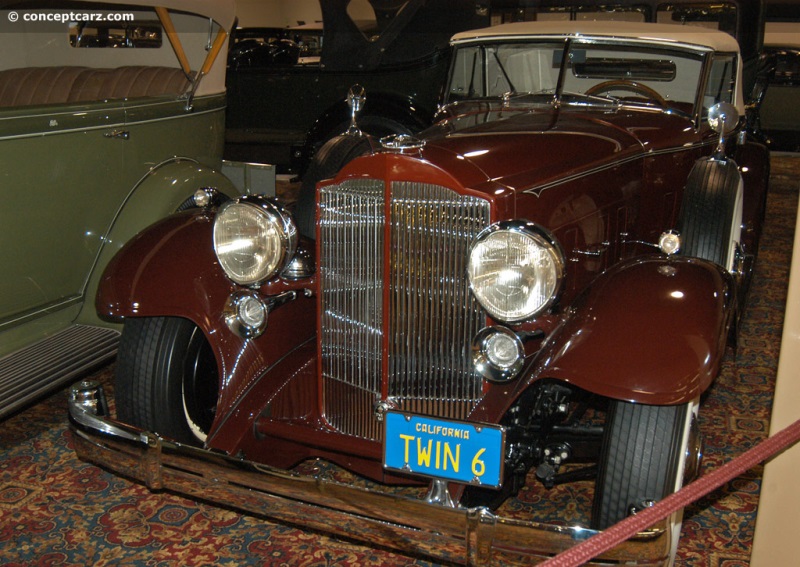 1932 Packard Model 906 Twin Six vehicle information