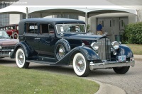 1934 Packard 1107 Twelve.  Chassis number 732 21