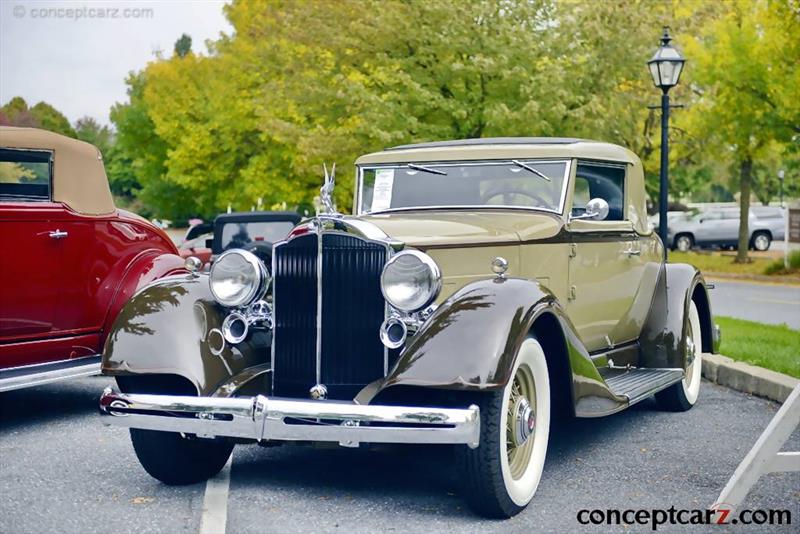 1934 Packard 1101 Eight vehicle information