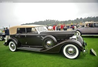 1934 Packard 1108 Twelve.  Chassis number 902670