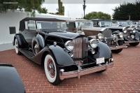 1934 Packard 1108 Twelve.  Chassis number 902534