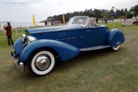 1934 Packard 1106 Twelve.  Chassis number 1106-12
