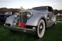 1934 Packard 1107 Twelve.  Chassis number 73915
