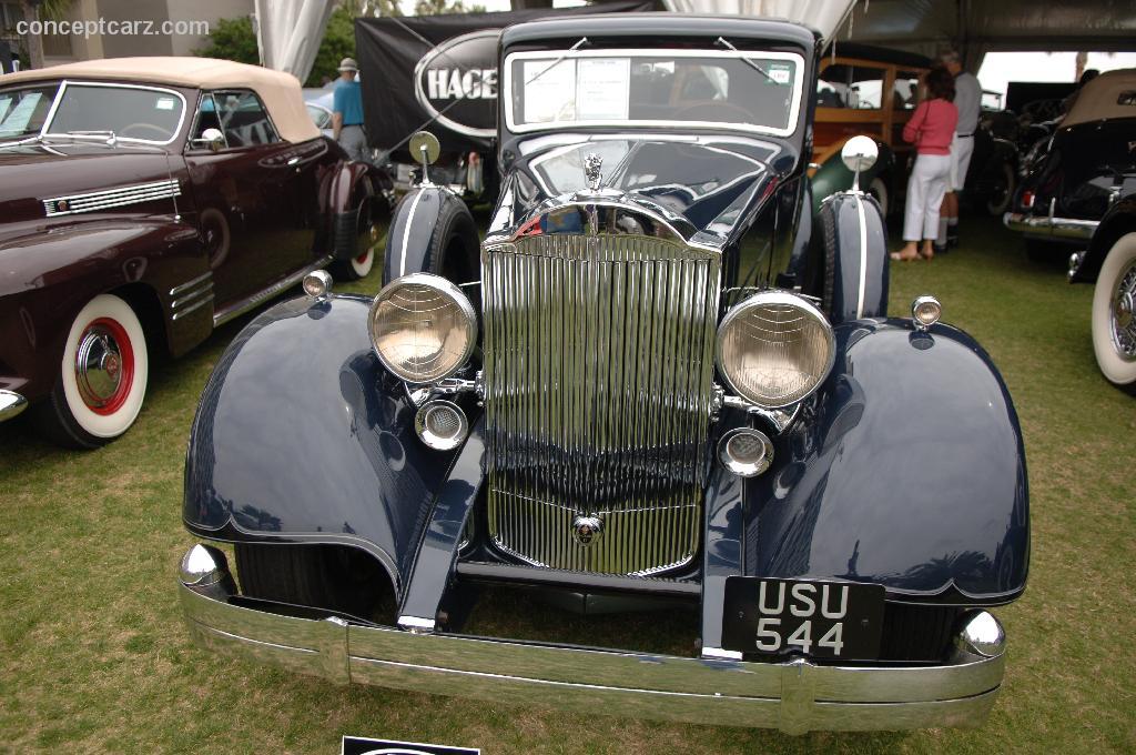 1934 Packard Twelve background image