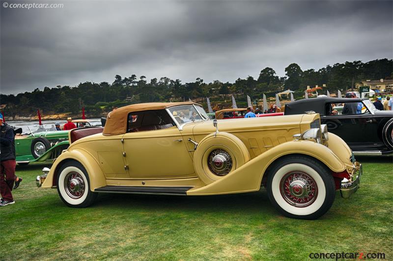 1934 Packard 1108 Twelve vehicle information