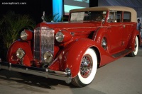 1935 Packard Twelve.  Chassis number 873 232