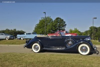 1936 Packard Model 1407 Twelve.  Chassis number 904719