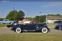 1936 Packard Model 1407 Twelve.  Chassis number 904719