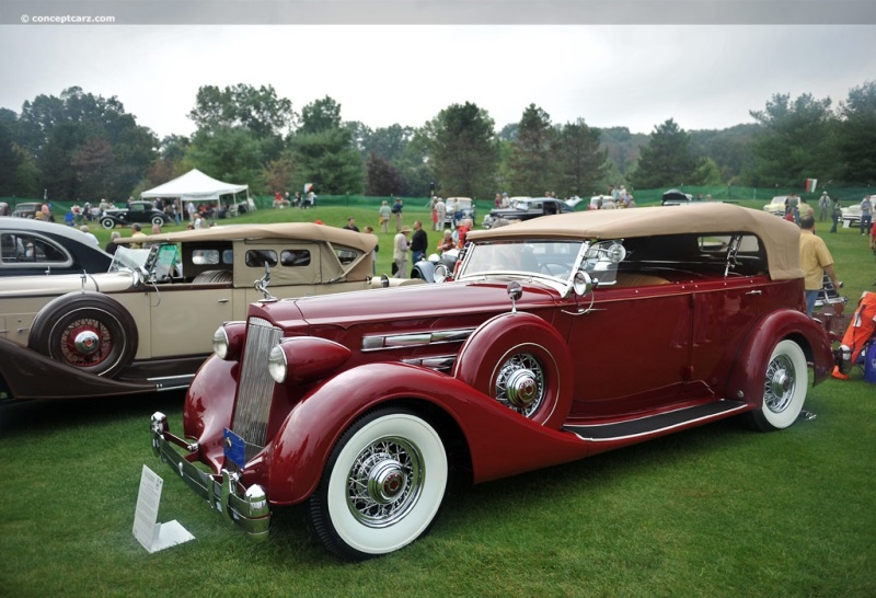 1936 Packard Model 1407 Twelve vehicle information
