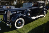 1936 Packard Model 1408 Twelve.  Chassis number 14TH1408203