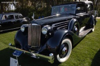 1936 Packard Model 1408 Twelve.  Chassis number 14TH1408203
