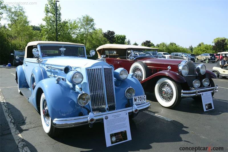 1937 Packard 1507 Twelve vehicle information