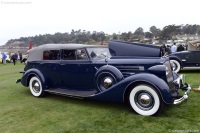 1937 Packard 1508 Twelve.  Chassis number 1073239
