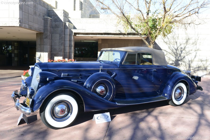 1937 Packard 1507 Twelve vehicle information