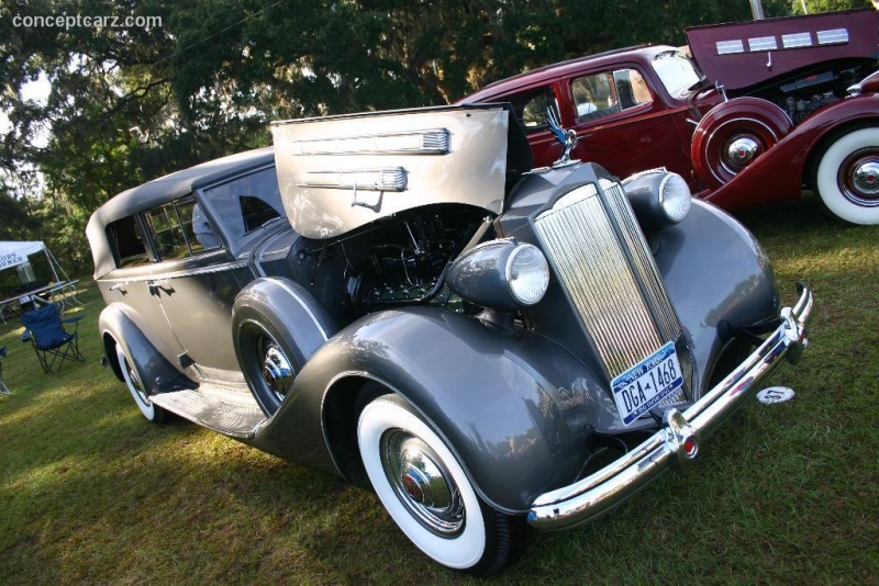 1937 Packard 1508 Twelve vehicle information