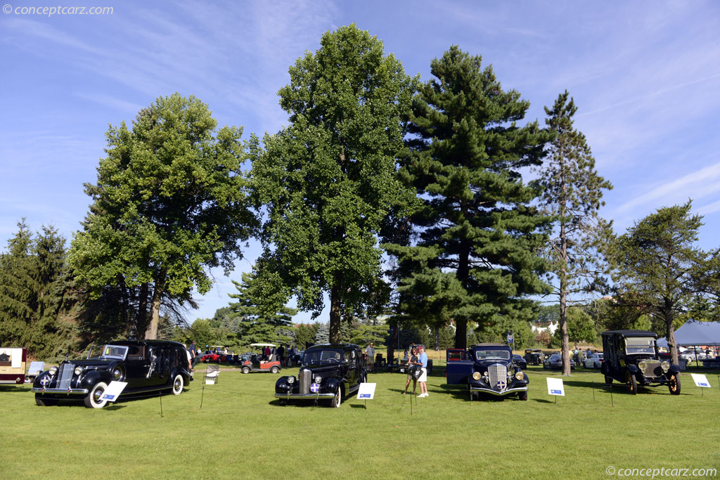 1938 Packard Formal Town Car Art-Carved Hearse