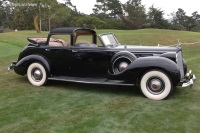 1938 Packard 1608 Twelve.  Chassis number A600416