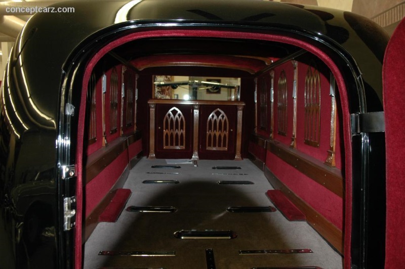 1938 Packard Formal Town Car Art-Carved Hearse