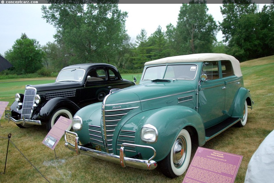 1939 Plymouth P8 Deluxe Line