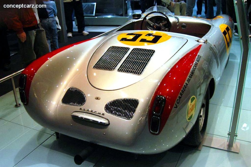 1955 Porsche 550 RS Spyder vehicle information