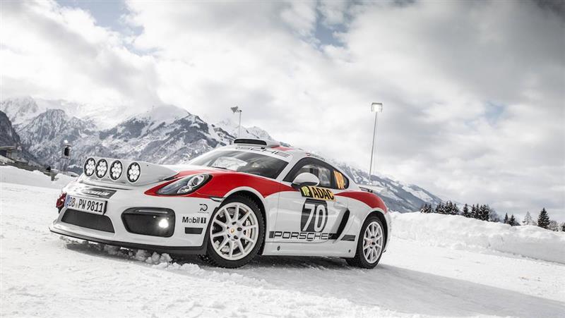 2019 Porsche Cayman GT4 Clubsport Rallye Concept