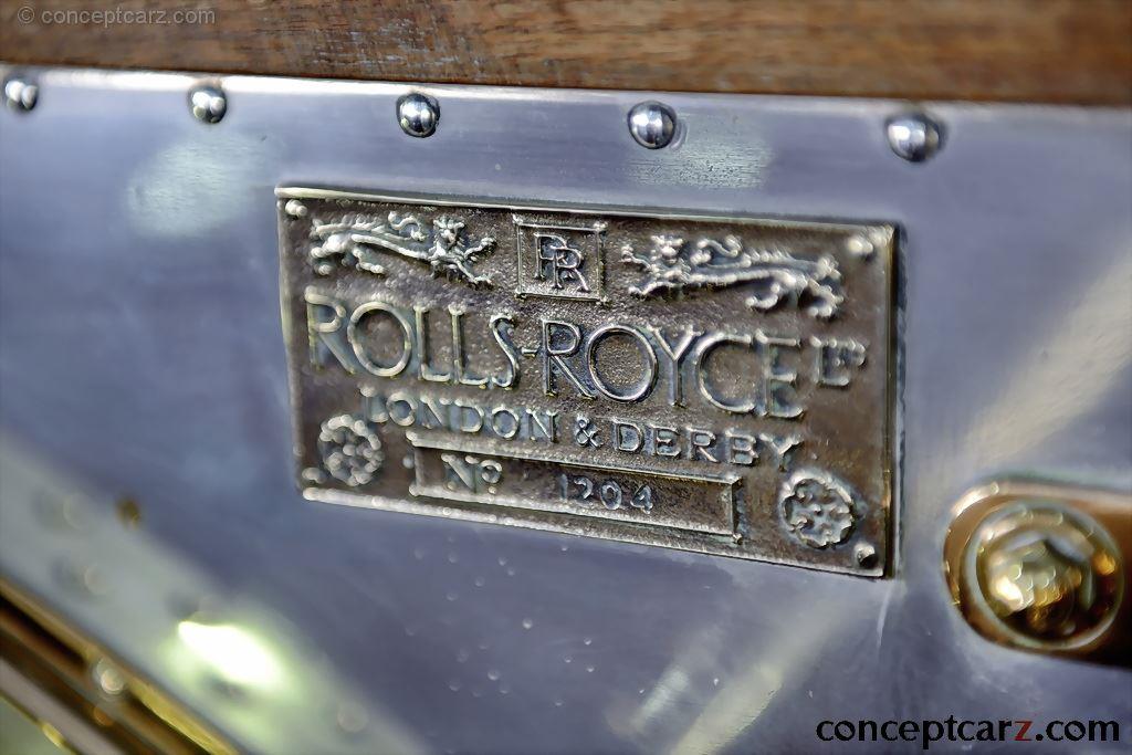 1910 RollsRoyce Silver Ghost Landaulette by BrainsbyWoollard Chassis 1204
