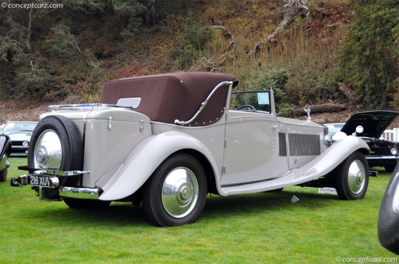 1934 Rolls-Royce Phantom II vehicle information