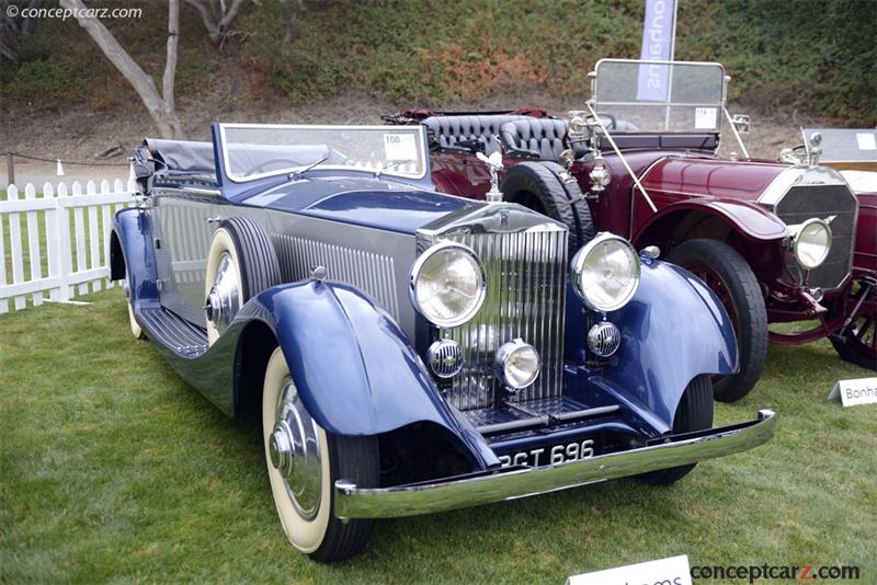 1934 Rolls-Royce Phantom II vehicle information