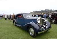 1937 Rolls-Royce Phantom III.  Chassis number 3CP144