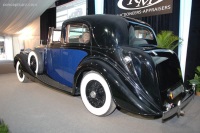 1937 Rolls-Royce Phantom III.  Chassis number 3BU160