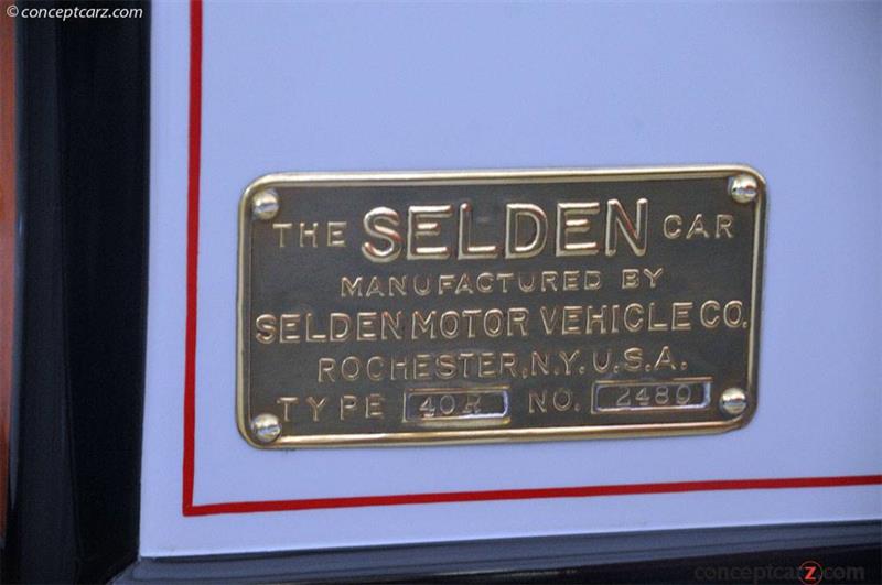 1911 Selden Model 40R vehicle information