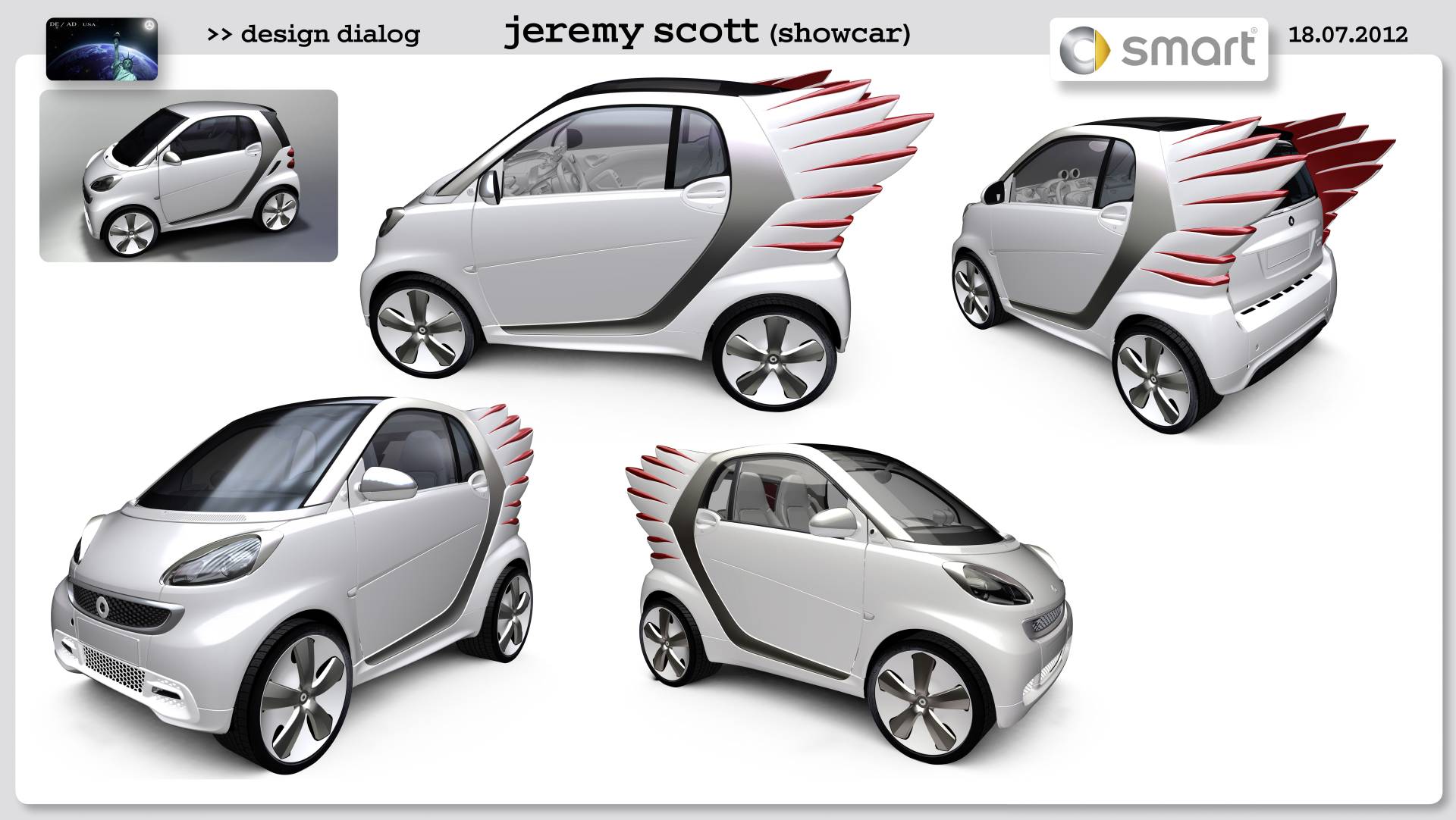 2013 Smart fortwo Jeremy Scott Concept