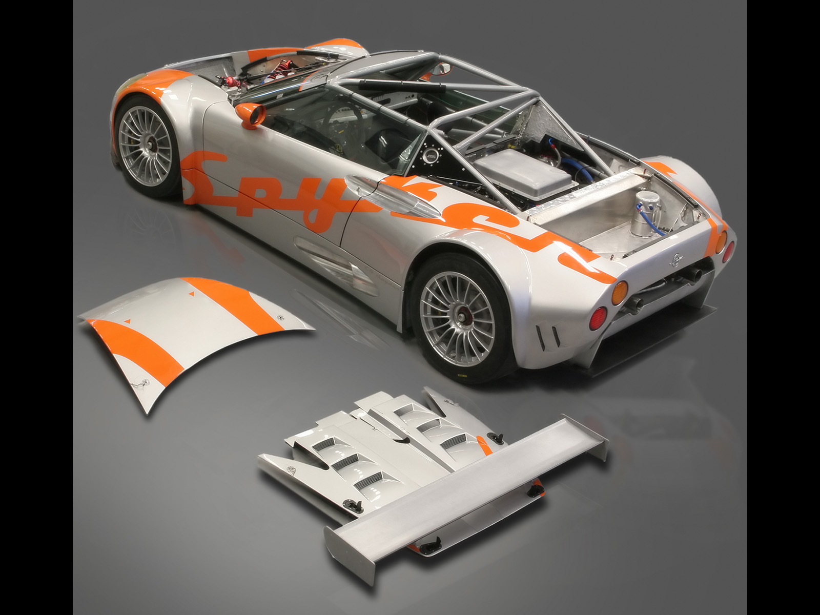 2005 Spyker C8 Spyder GT2 R