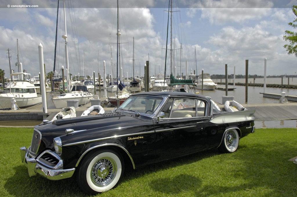 1957 Studebaker Golden Hawk background image