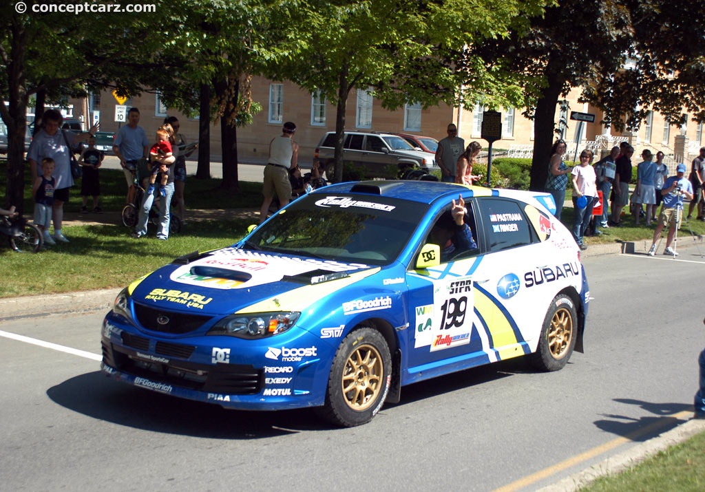 2008 Subaru Impreza WRX STi background image