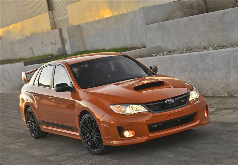 2013 Subaru Impreza WRX Orange and Black Special Edition