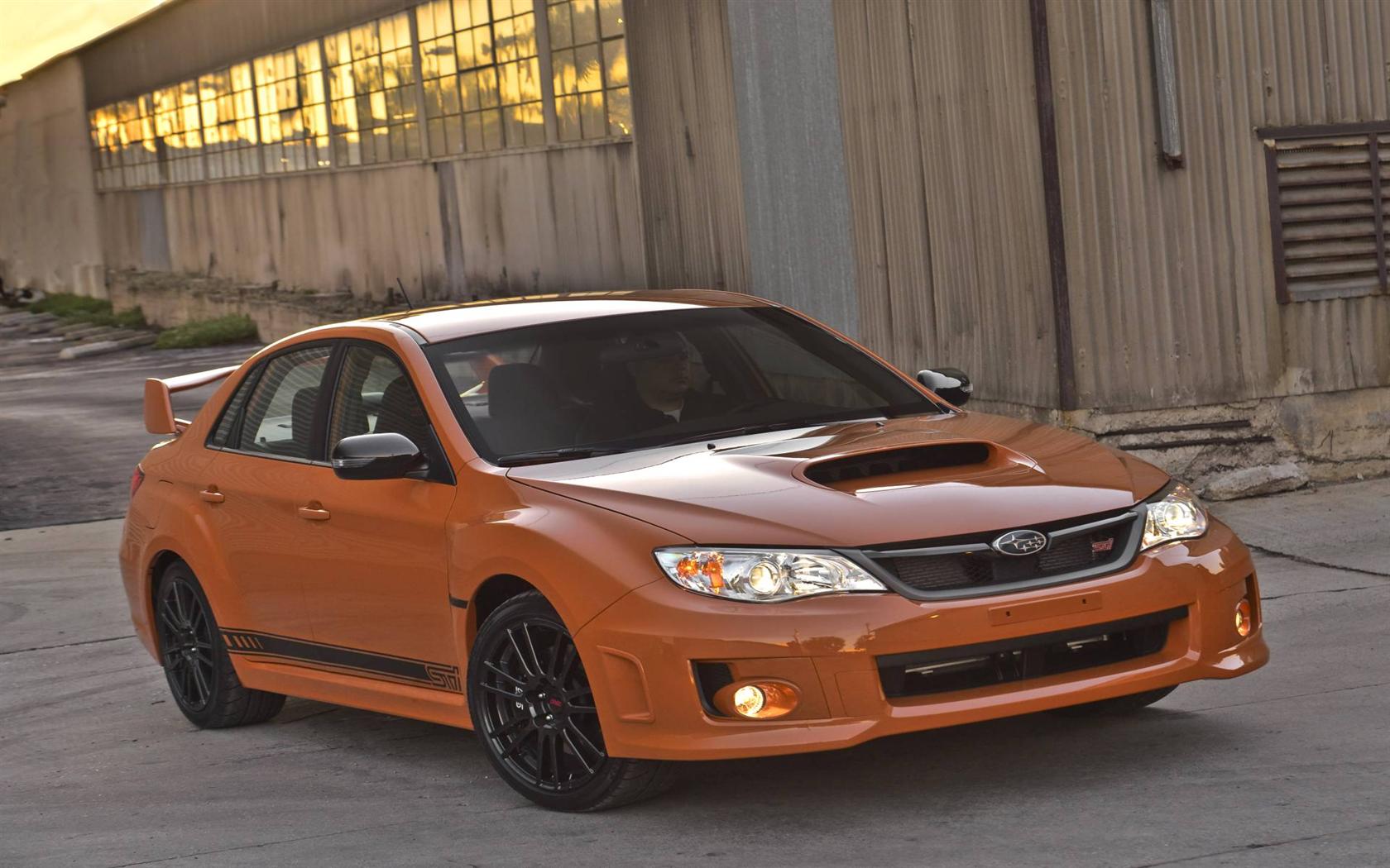 2013 Subaru Impreza WRX Orange and Black Special Edition