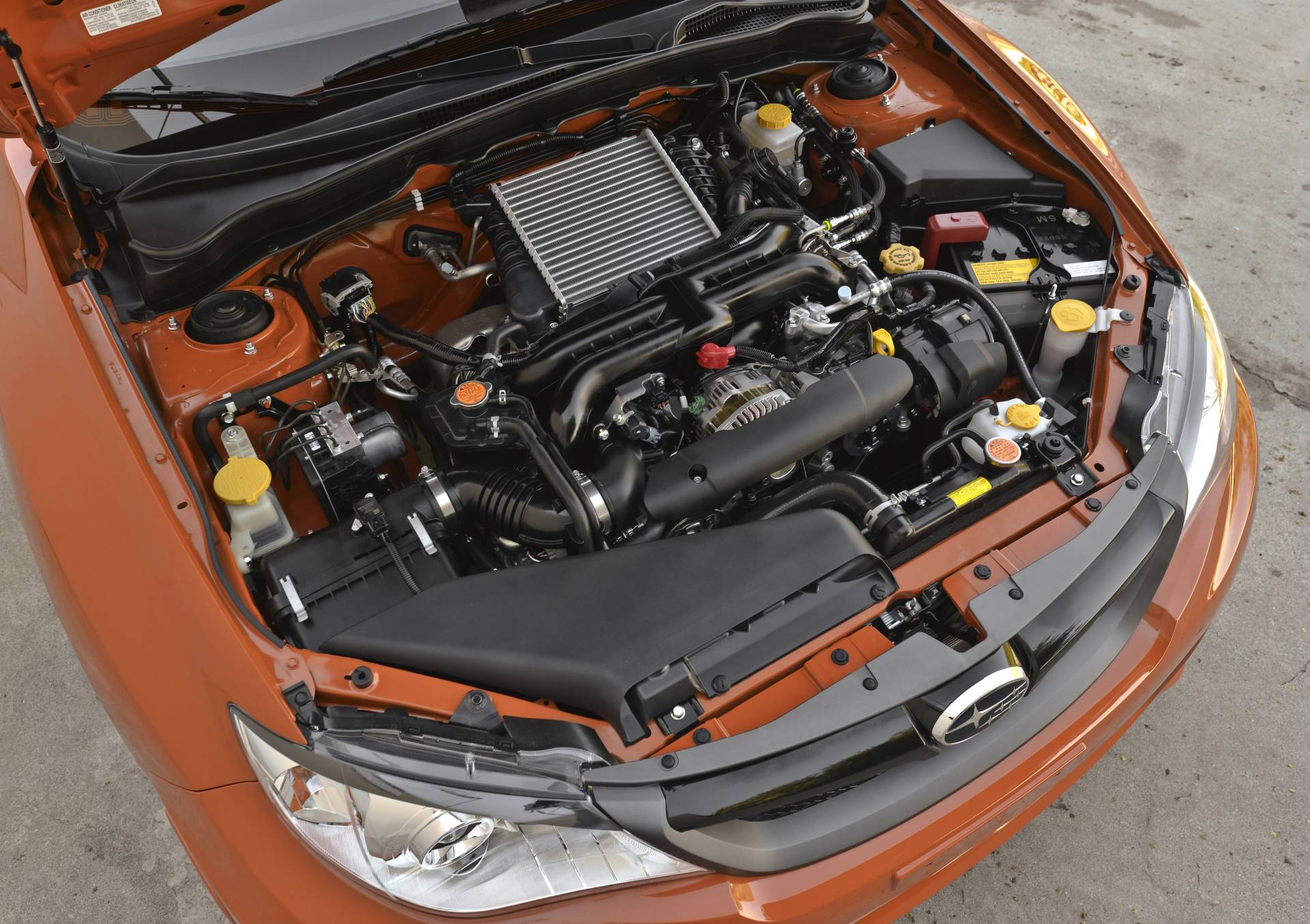2013 Subaru Impreza WRX Orange and Black Special Edition