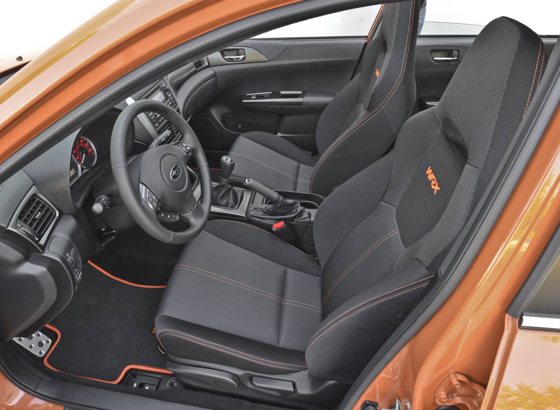 2013 Subaru Impreza WRX Orange and Black Special Edition