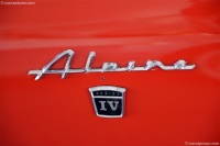 1963 Sunbeam Alpine.  Chassis number B 94102030 0D LR0