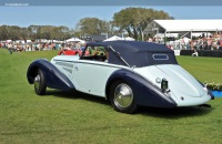 1938 Talbot-Lago T23.  Chassis number 93122