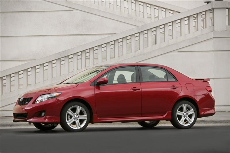 2010 toyota corolla in red hi-res stock photography and images - Alamy