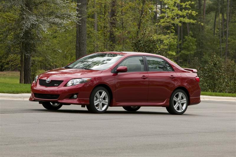 2010 toyota corolla in red hi-res stock photography and images - Alamy