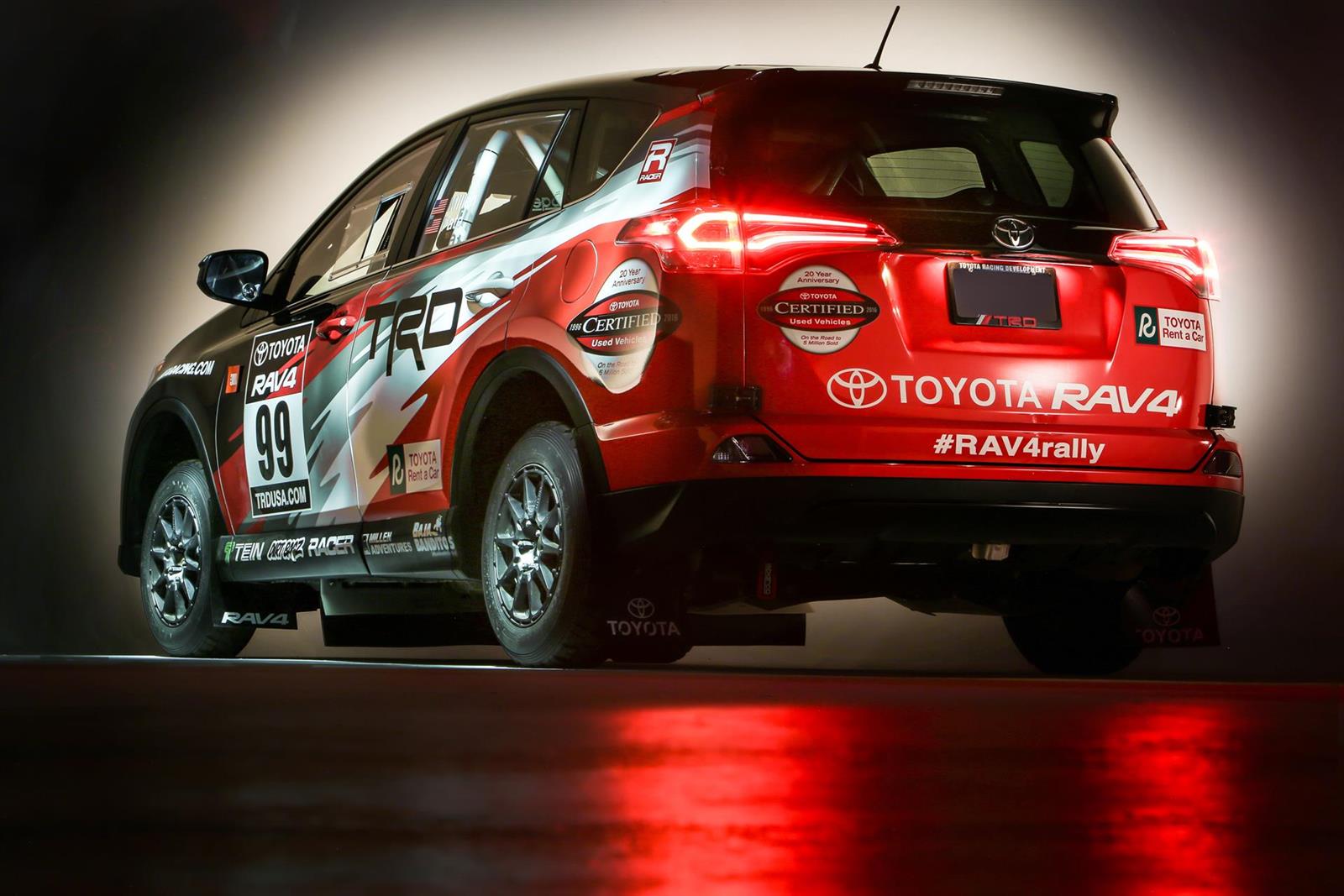 Next image of the 2016 Toyota Rally RAV4. 